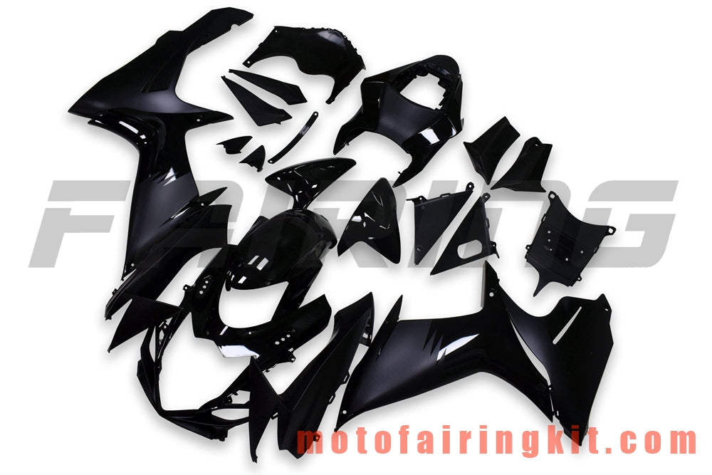 Fairing Kits Fit for GSX-R750 GSX-R600 K11 2011 2012 2013 2014 2015 2016 2017 2018 2019 Plastic ABS Injection Mold Complete Motorcycle Body Aftermarket Bodywork Frame (Black) B059