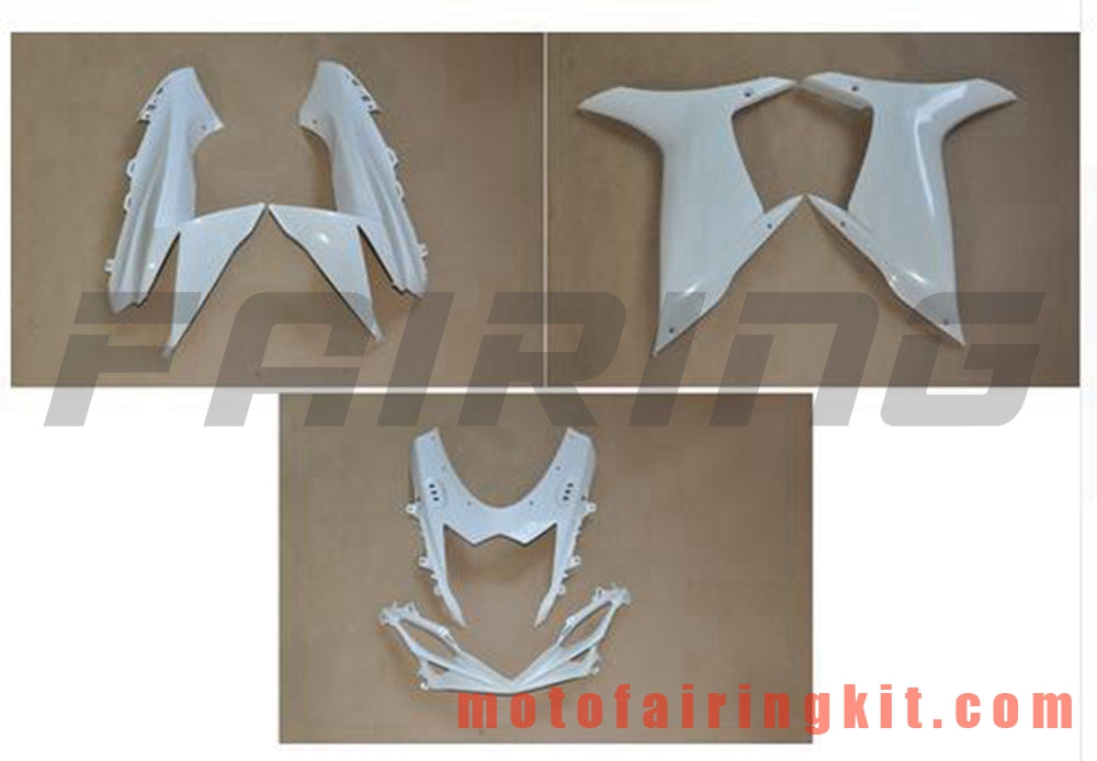 Fairing Kits Fit for GSX-R750 GSX-R600 K11 2011 2012 2013 2014 2015 2016 2017 2018 2019 Plastic ABS Injection Mold Complete Motorcycle Body Aftermarket Bodywork Frame (Unpainted) BBB1