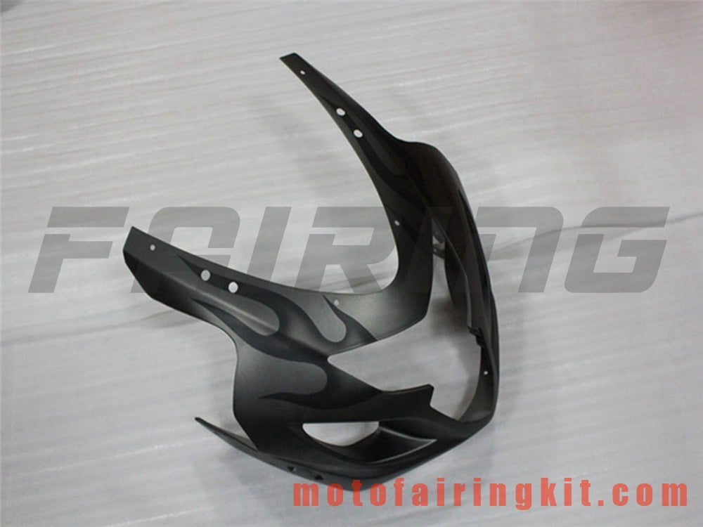 Kits de carenado aptos para GSX-R750 GSX-R600 K4 2004 2005 GSXR 600 750 K4 04 05 Molde de inyección de plástico ABS Carrocería completa para motocicleta Marco de carrocería de posventa (negro y gris) B103