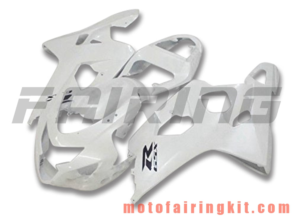 Kits de carenado aptos para GSX-R750 GSX-R600 K4 2004 2005 GSXR 600 750 K4 04 05 Molde de inyección de plástico ABS Carrocería completa para motocicleta Carrocería del mercado de accesorios Marco (blanco) B131