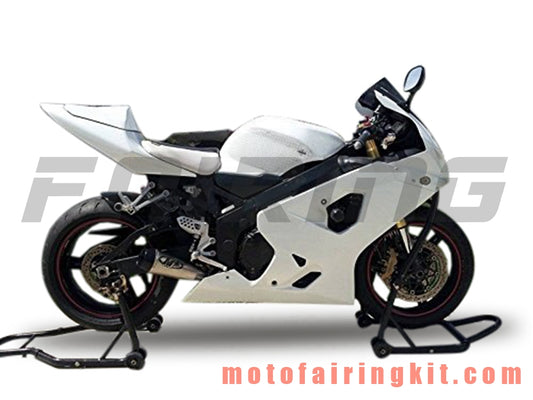 Fairing Kits Fit for GSX-R750 GSX-R600 K4 2004 2005 GSXR 600 750 K4 04 05 Plastic ABS Injection Mold Complete Motorcycle Body Aftermarket Bodywork Frame (White) B132