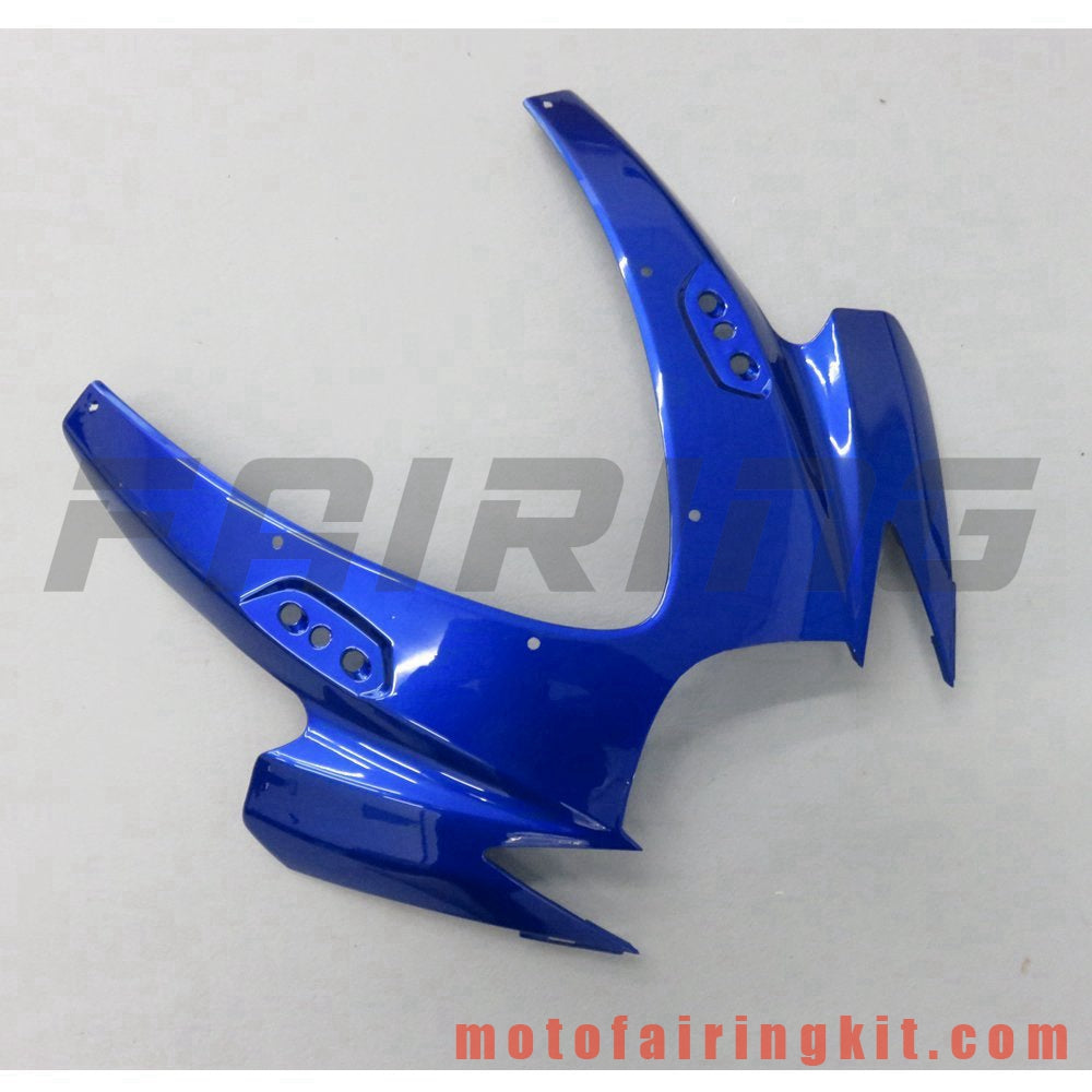 Kits de carenado aptos para GSX-R750 GSX-R600 K6 2006 2007 GSXR 600 750 K6 06 07 Molde de inyección de plástico ABS Carrocería completa para motocicleta Carrocería del mercado de accesorios Marco (azul y negro) B145