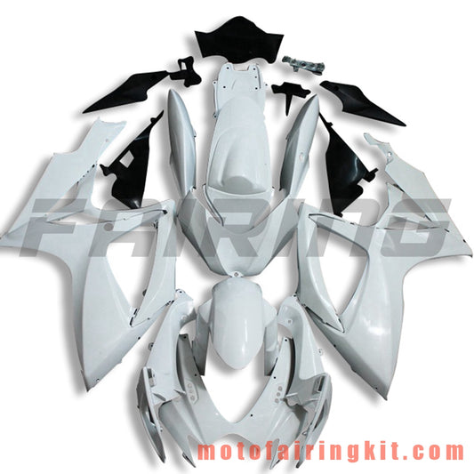 Fairing Kits Fit for GSX-R750 GSX-R600 K6 2006 2007 GSXR 600 750 K6 06 07 Plastic ABS Injection Mold Complete Motorcycle Body Aftermarket Bodywork Frame (Unpainted) BBB1