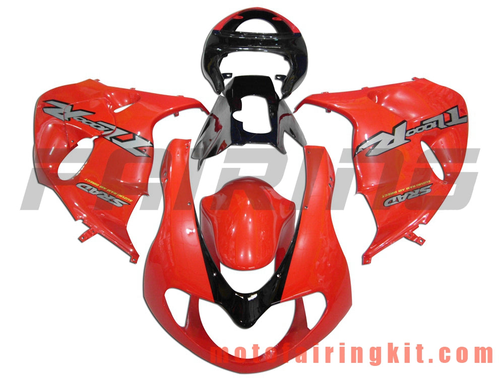 Fairing Kits Fit for TL1000R 1998 1999 2000 2001 2002 2003 TL 1000 R Plastic ABS Injection Mold Complete Motorcycle Body Aftermarket Bodywork Frame (Red & Black) B001