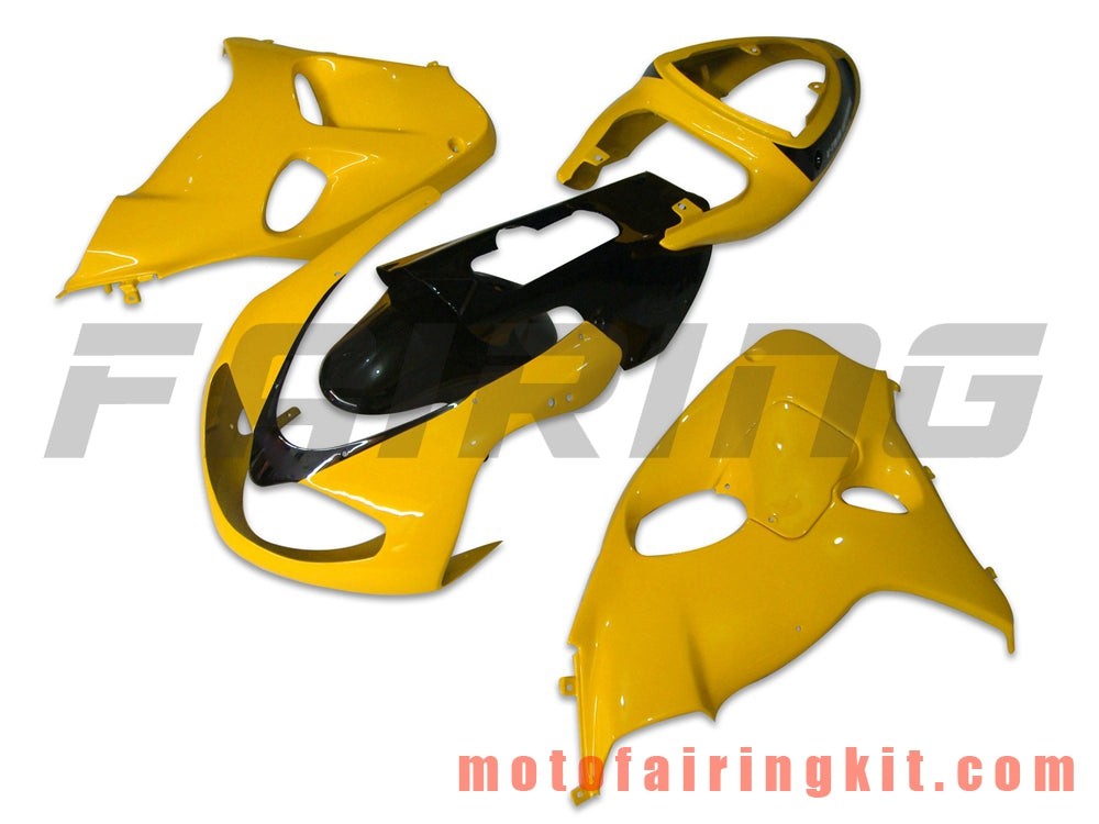 Fairing Kits Fit for TL1000R 1998 1999 2000 2001 2002 2003 TL 1000 R Plastic ABS Injection Mold Complete Motorcycle Body Aftermarket Bodywork Frame (Yellow & Black) B003