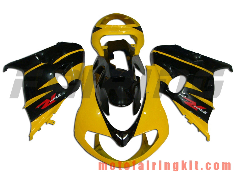 Fairing Kits Fit for TL1000R 1998 1999 2000 2001 2002 2003 TL 1000 R Plastic ABS Injection Mold Complete Motorcycle Body Aftermarket Bodywork Frame (Yellow & Black) B015