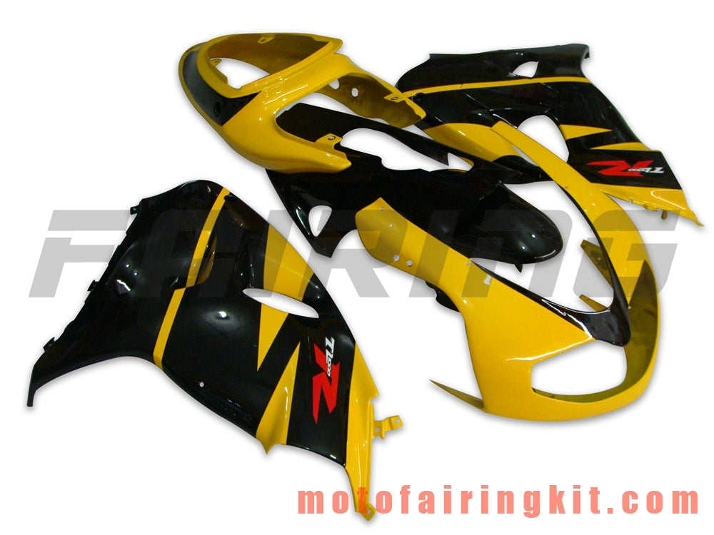 Kits de carenado aptos para TL1000R 1998 1999 2000 2001 2002 2003 TL 1000 R Molde de inyección de plástico ABS Carrocería completa para motocicleta Carrocería del mercado de accesorios Marco (amarillo y negro) B015