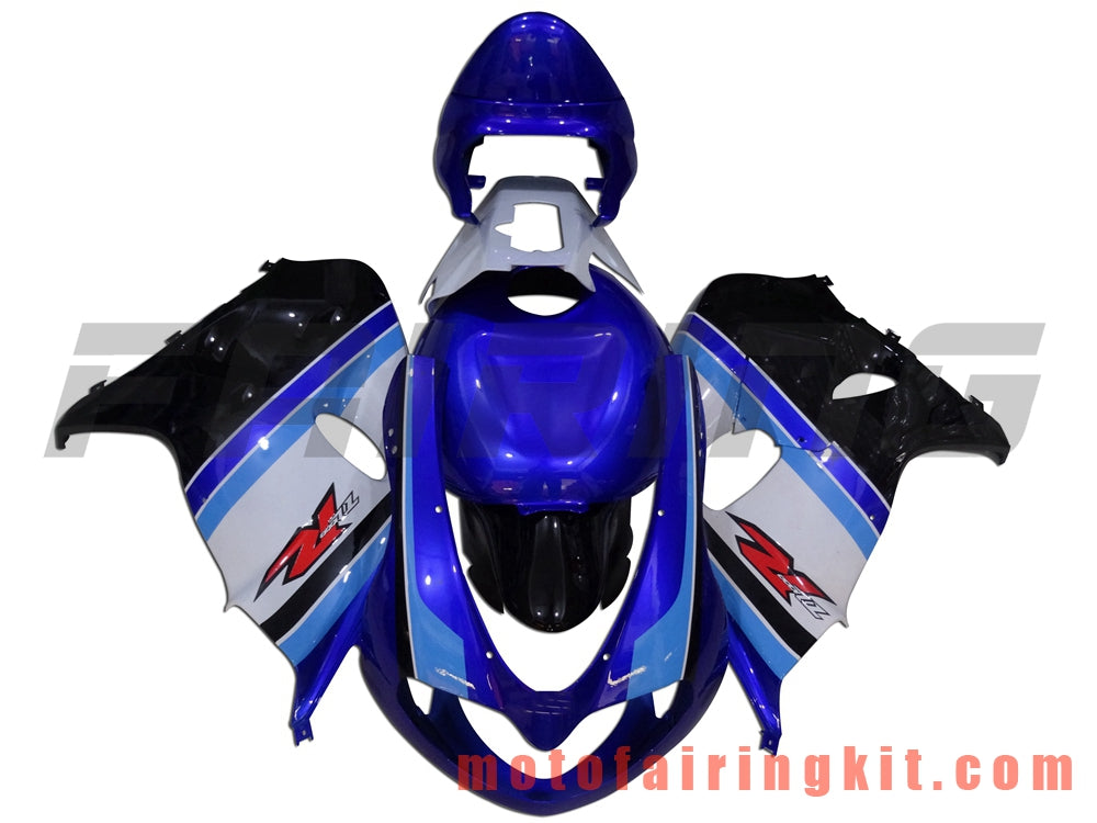 フェアリングキット TL1000R 1998 1999 2000 2001 2002 2003 TL 1000 R プラスチック ABS 射出成形 完全なオートバイボディ アフターマーケットボディワークフレーム (ブルー &amp; ブラック) B019