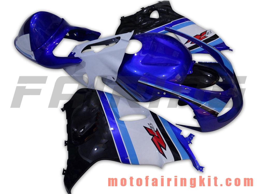 Kits de carenado aptos para TL1000R 1998 1999 2000 2001 2002 2003 TL 1000 R Molde de inyección de plástico ABS Carrocería completa para motocicleta Marco de carrocería de posventa (azul y negro) B019