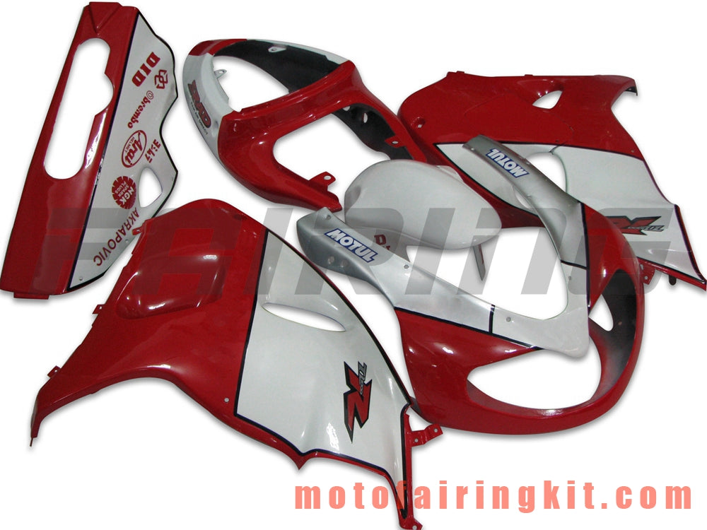 Fairing Kits Fit for TL1000R 1998 1999 2000 2001 2002 2003 TL 1000 R Plastic ABS Injection Mold Complete Motorcycle Body Aftermarket Bodywork Frame (Red & White) B022