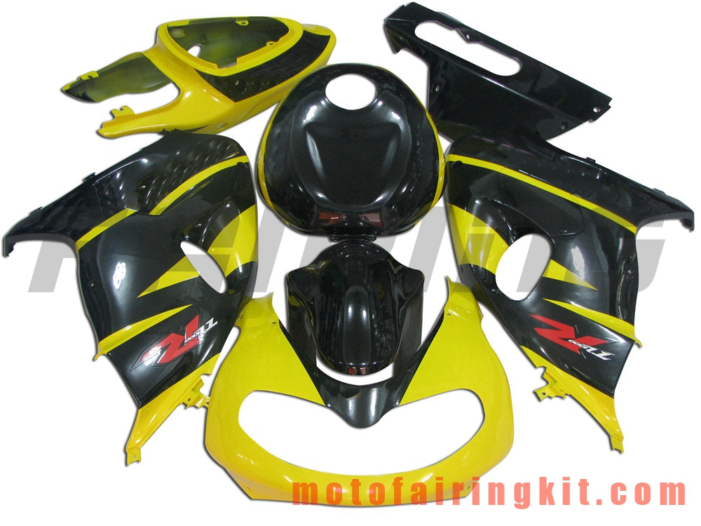 Fairing Kits Fit for TL1000R 1998 1999 2000 2001 2002 2003 TL 1000 R Plastic ABS Injection Mold Complete Motorcycle Body Aftermarket Bodywork Frame (Yellow & Black) B023