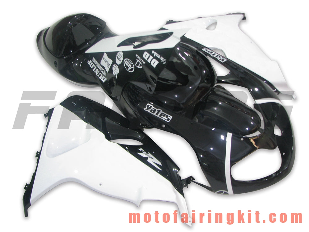 Fairing Kits Fit for TL1000R 1998 1999 2000 2001 2002 2003 TL 1000 R Plastic ABS Injection Mold Complete Motorcycle Body Aftermarket Bodywork Frame (Black & White) B025