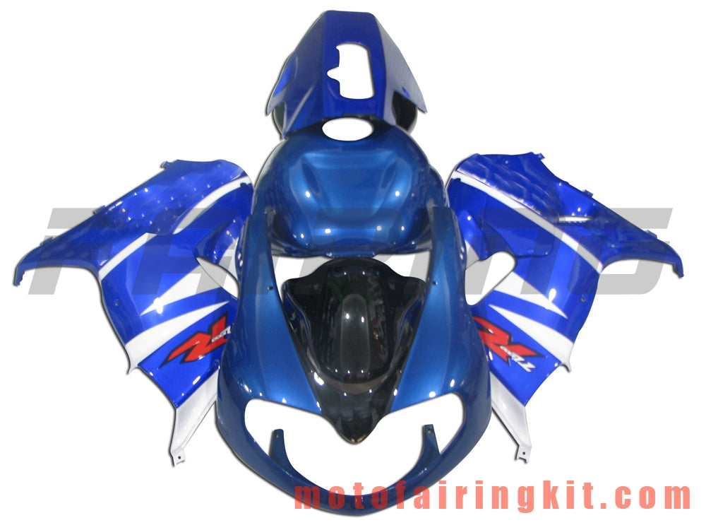 Fairing Kits Fit for TL1000R 1998 1999 2000 2001 2002 2003 TL 1000 R Plastic ABS Injection Mold Complete Motorcycle Body Aftermarket Bodywork Frame (Blue & White) B026