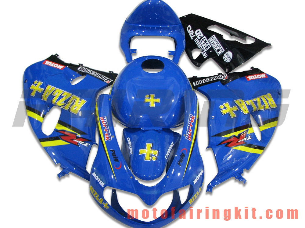 Fairing Kits Fit for TL1000R 1998 1999 2000 2001 2002 2003 TL 1000 R Plastic ABS Injection Mold Complete Motorcycle Body Aftermarket Bodywork Frame (Blue) B027