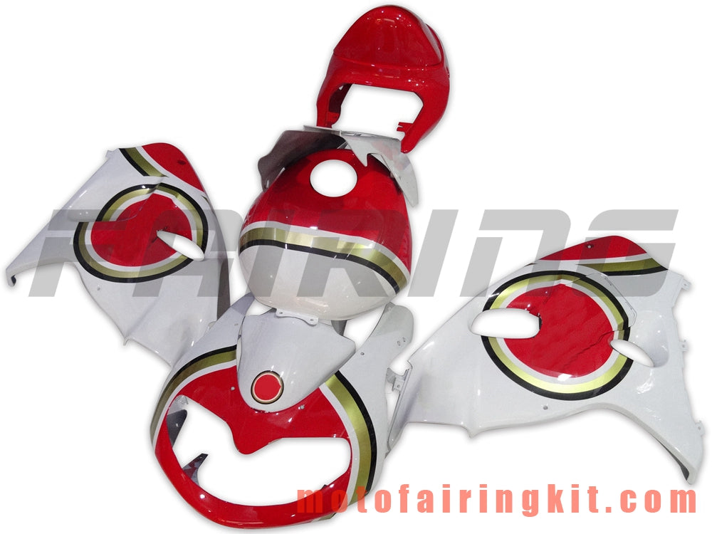 Kits de carenado aptos para TL1000R 1998 1999 2000 2001 2002 2003 TL 1000 R Molde de inyección de plástico ABS Carrocería completa para motocicleta Marco de carrocería de posventa (rojo y blanco) B028