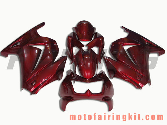 Fairing Kits Fit for EX250R 250 EX-250R ZX250 2008 2009 2010 2011 2012 Plastic ABS Injection Mold Complete Motorcycle Body Aftermarket Bodywork Frame (Red) B014