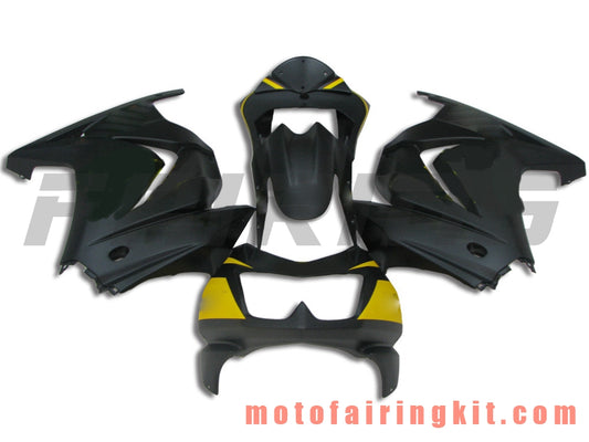 Kits de carenado aptos para EX250R 250 EX-250R ZX250 2008 2009 2010 2011 2012 Molde de inyección de plástico ABS Carrocería completa para motocicleta Marco de carrocería de posventa (negro) B018