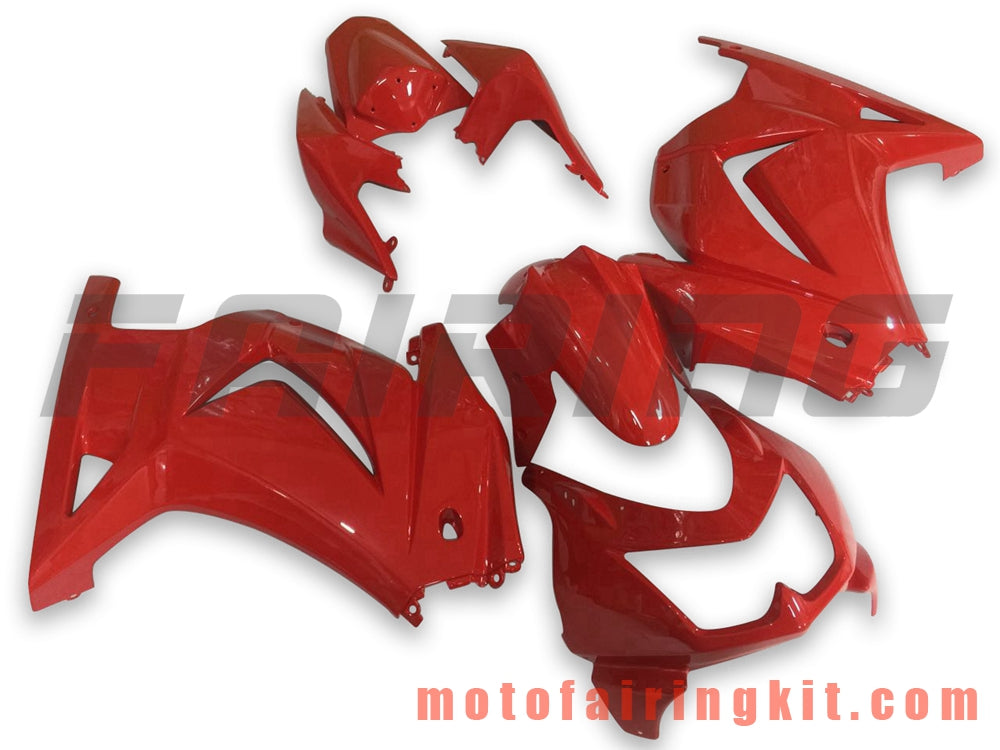 Fairing Kits Fit for EX250R 250 EX-250R ZX250 2008 2009 2010 2011 2012 Plastic ABS Injection Mold Complete Motorcycle Body Aftermarket Bodywork Frame (Red) B035