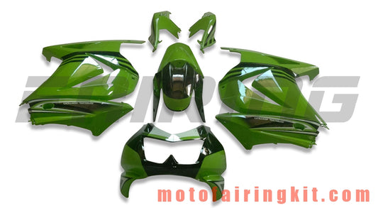 Kits de carenado aptos para EX250R 250 EX-250R ZX250 2008 2009 2010 2011 2012 Molde de inyección de plástico ABS Carrocería completa para motocicleta Carrocería del mercado de accesorios Marco (verde) B061