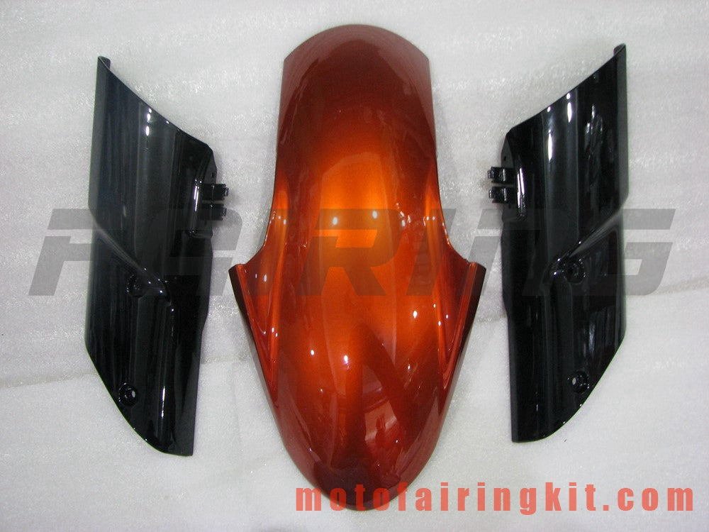 Fairing Kits Fit for Z1000 2010 2011 2012 2013 Z1000 10 11 12 13 Plastic ABS Injection Mold Complete Motorcycle Body Aftermarket Bodywork Frame (Orange & Black) B003