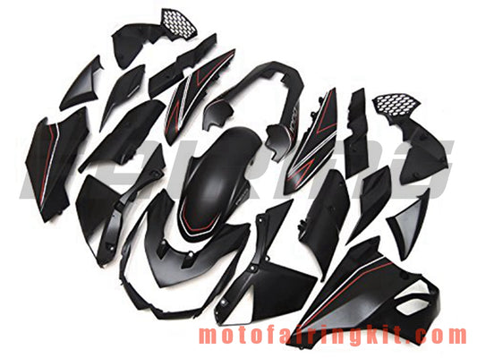 Kits de carenado aptos para Z1000 2010 2011 2012 2013 Z1000 10 11 12 13 Molde de inyección de plástico ABS Carrocería completa para motocicleta Marco de carrocería de posventa (negro) B006