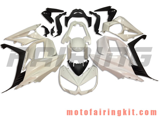 Kits de carenado aptos para Z1000 2010 2011 2012 2013 Z1000 10 11 12 13 Molde de inyección de plástico ABS Carrocería completa para motocicleta Marco de carrocería de posventa (blanco) B011