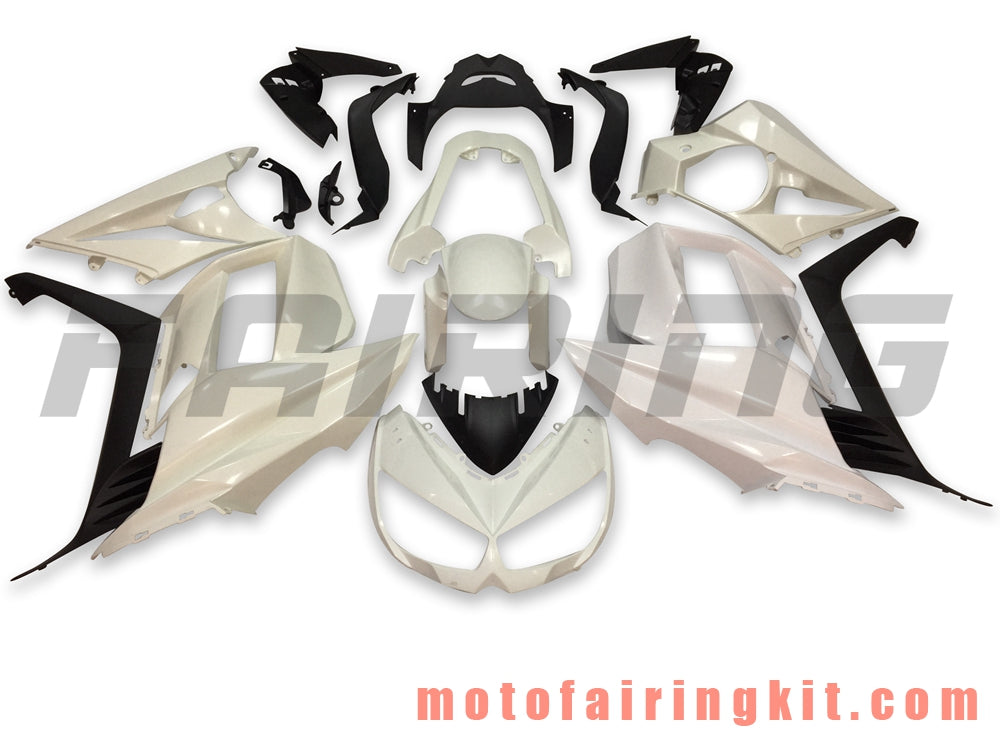 Kits de carenado aptos para Z1000 2010 2011 2012 2013 Z1000 10 11 12 13 Molde de inyección de plástico ABS Carrocería completa para motocicleta Marco de carrocería de posventa (blanco) B011