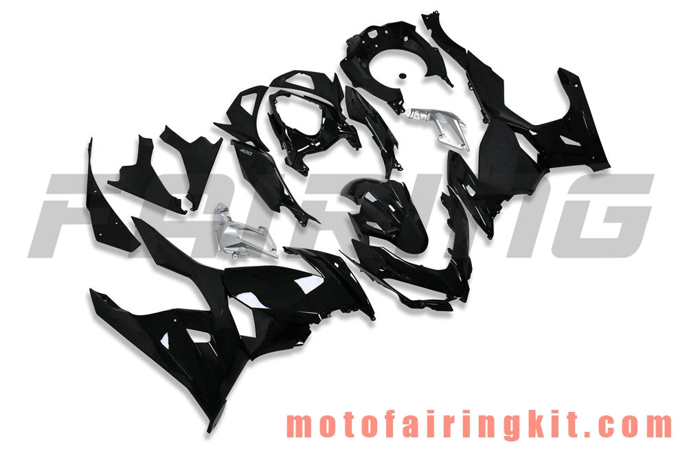 Fairing Kits Fit for Z400 2018 2019 2020 Plastic ABS Injection Mold Complete Motorcycle Body Aftermarket Bodywork Frame (Black) B206