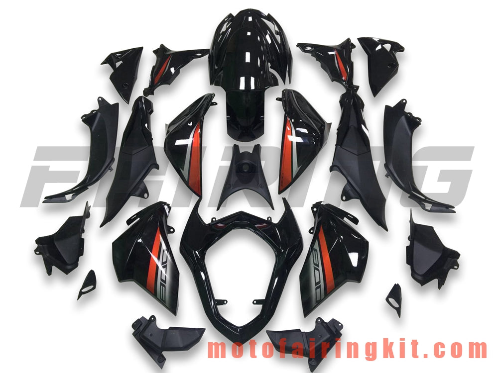 Fairing Kits Fit for Z800 2013 2014 2015 2016 Plastic ABS Injection Mold Complete Motorcycle Body Aftermarket Bodywork Frame (Black) B003