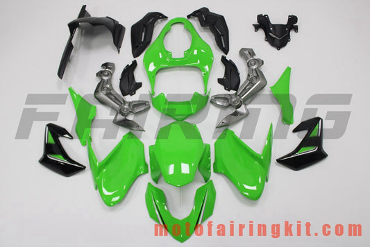 Fairing Kits Fit for Z900 2017 2018 2019 Plastic ABS Injection Mold Complete Motorcycle Body Aftermarket Bodywork Frame (Green & ) B201