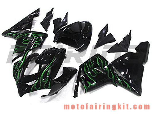 Fairing Kits Fit for ZX-10R ZX10R 2004 2005 ZX-10R ZX10R 04 05 Plastic ABS Injection Mold Complete Motorcycle Body Aftermarket Bodywork Frame (Black) B038