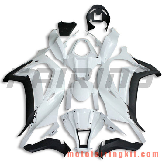 Kits de carenado aptos para ZX-10R ZX10R 2011 2012 2013 2014 2015 Molde de inyección de plástico ABS Carrocería completa para motocicleta Carrocería del mercado de accesorios Marco (sin pintar) BBB1