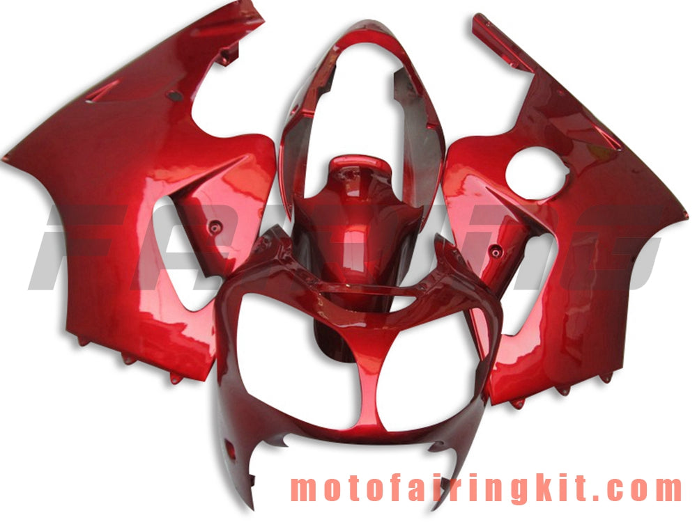 Fairing Kits Fit for ZX12R ZX-12R 2000 2001 ZX12R ZX-12R 00 01 Plastic ABS Injection Mold Complete Motorcycle Body Aftermarket Bodywork Frame (Orange) B008