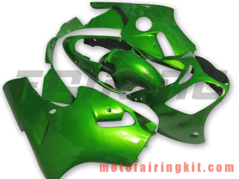 Fairing Kits Fit for ZX12R ZX-12R 2000 2001 ZX12R ZX-12R 00 01 Plastic ABS Injection Mold Complete Motorcycle Body Aftermarket Bodywork Frame (Green) B013