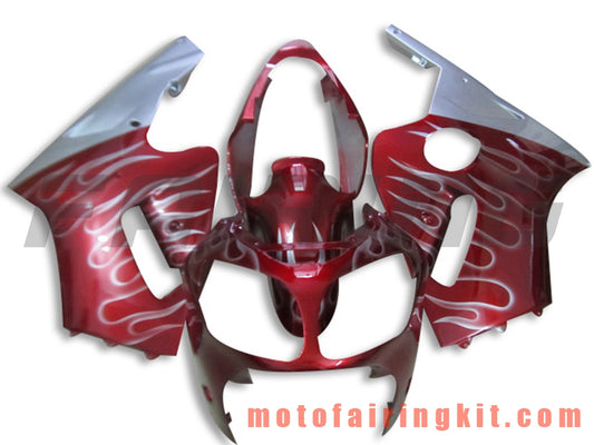 Fairing Kits Fit for ZX12R ZX-12R 2000 2001 ZX12R ZX-12R 00 01 Plastic ABS Injection Mold Complete Motorcycle Body Aftermarket Bodywork Frame (Orange & Silver) B015