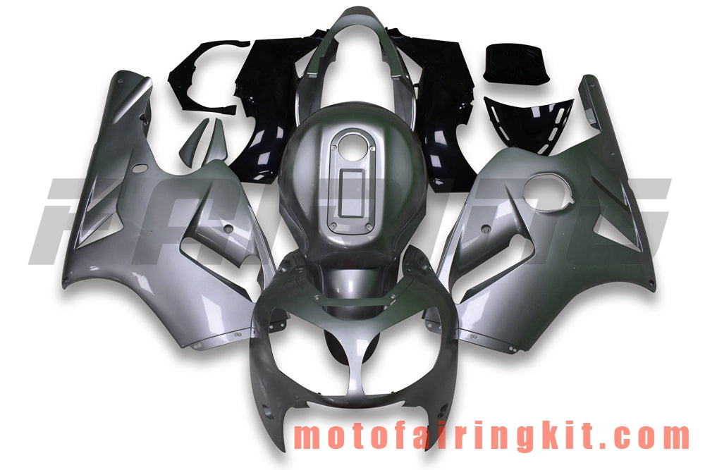 Kits de carenado aptos para ZX12R ZX-12R 2000 2001 ZX12R ZX-12R 00 01 Molde de inyección de plástico ABS Carrocería completa para motocicleta Carrocería del mercado de accesorios Marco (plata) B022