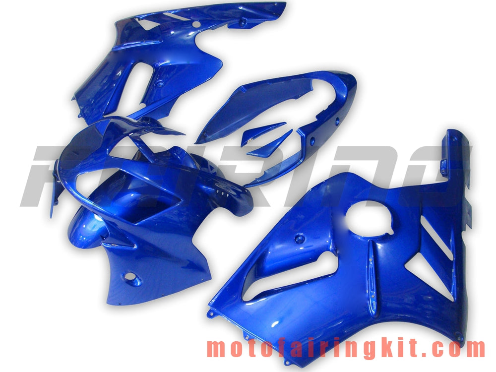 フェアリングキット ZX12R ZX-12R 2002 2003 2004 2005 2006 プラスチック ABS 射出成形 完全なオートバイボディ アフターマーケットボディワークフレーム (ブルー) B002