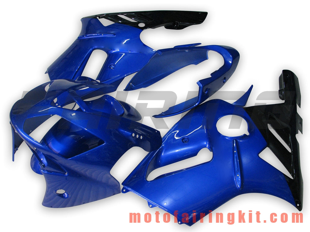 Fairing Kits Fit for ZX12R ZX-12R 2002 2003 2004 2005 2006 Plastic ABS Injection Mold Complete Motorcycle Body Aftermarket Bodywork Frame (Blue & Black) B003