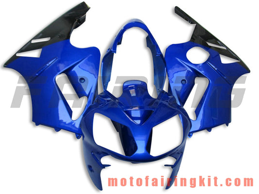 Kits de carenado aptos para ZX12R ZX-12R 2002 2003 2004 2005 2006 Molde de inyección de plástico ABS Carrocería completa para motocicleta Marco de carrocería de posventa (azul y negro) B018