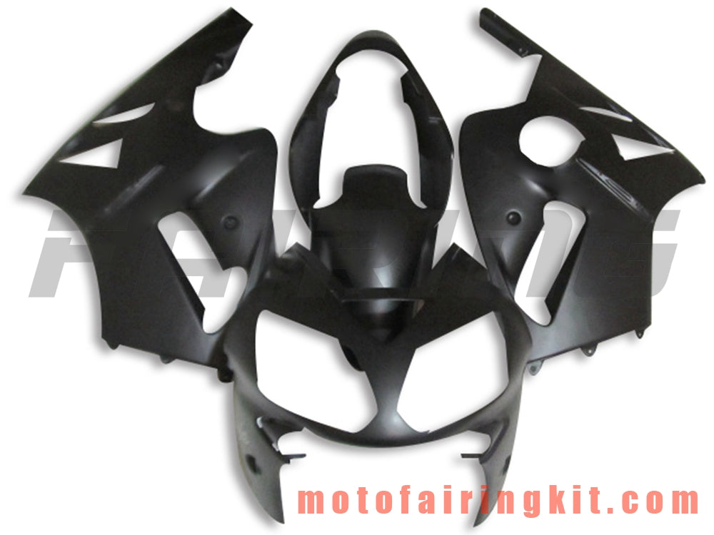 Kits de carenado aptos para ZX12R ZX-12R 2002 2003 2004 2005 2006 Molde de inyección de plástico ABS Carrocería completa para motocicleta Marco de carrocería de posventa (negro) B019