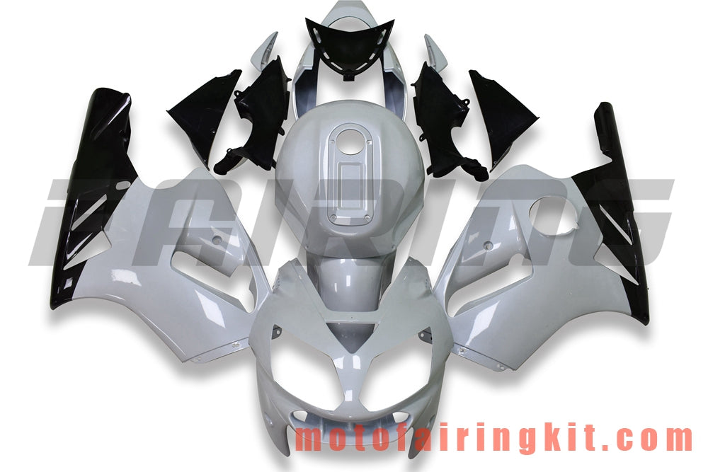 Fairing Kits Fit for ZX12R ZX-12R 2002 2003 2004 2005 2006 Plastic ABS Injection Mold Complete Motorcycle Body Aftermarket Bodywork Frame (White & Black) B022