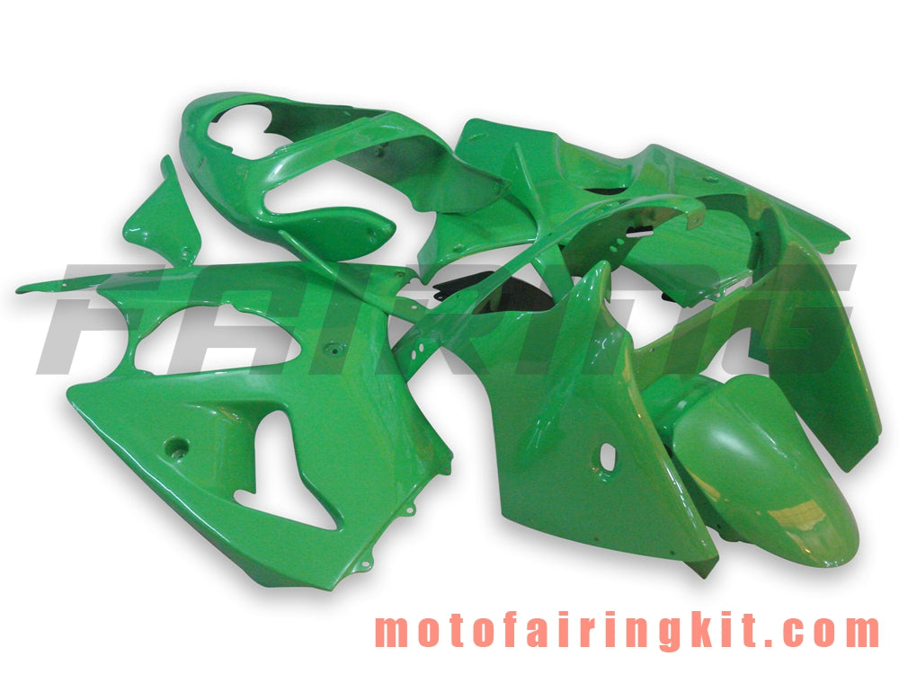 Fairing Kits Fit for ZX6R ZX-6R 636 2000 2001 2002 ZX6R 00 01 02 Plastic ABS Injection Mold Complete Motorcycle Body Aftermarket Bodywork Frame (Green) B020