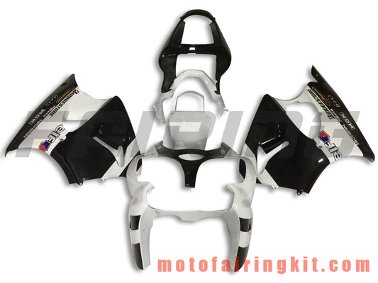 Kits de carenado aptos para ZX6R ZX-6R 636 2000 2001 2002 ZX6R 00 01 02 Molde de inyección de plástico ABS Carrocería completa para motocicleta Marco de carrocería de posventa (blanco y negro) B055