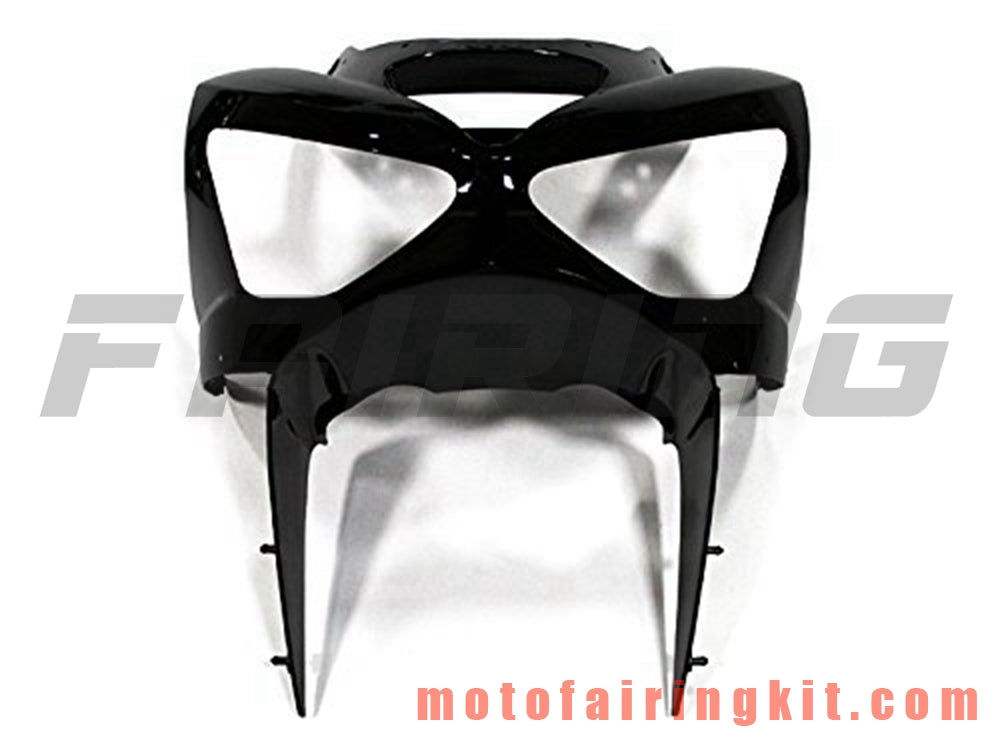 Kits de carenado aptos para ZX6R ZX-6R 636 2003 2004 ZX6R 636 03 04 Molde de inyección de plástico ABS Carrocería completa para motocicleta Marco de carrocería de posventa (negro) B038