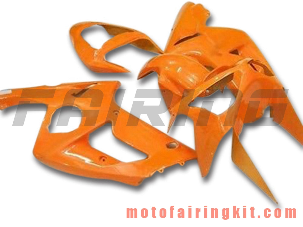 Kits de carenado aptos para ZX6R ZX-6R 636 2003 2004 ZX6R 636 03 04 Molde de inyección de plástico ABS Carrocería completa para motocicleta Marco de carrocería de posventa (naranja) B065