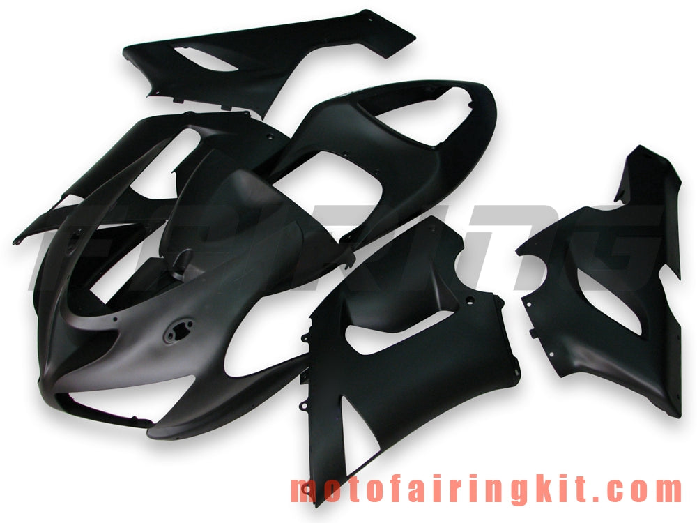 Fairing Kits Fit for ZX6R ZX-6R 636 2005 2006 ZX6R 636 05 06 Plastic ABS Injection Mold Complete Motorcycle Body Aftermarket Bodywork Frame (Black) B026