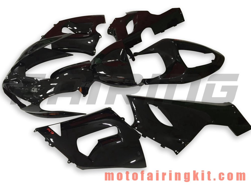 Fairing Kits Fit for ZX6R ZX-6R 636 2005 2006 ZX6R 636 05 06 Plastic ABS Injection Mold Complete Motorcycle Body Aftermarket Bodywork Frame (Black) B051