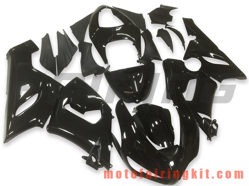 Fairing Kits Fit for ZX6R ZX-6R 636 2005 2006 ZX6R 636 05 06 Plastic ABS Injection Mold Complete Motorcycle Body Aftermarket Bodywork Frame (Black) B054