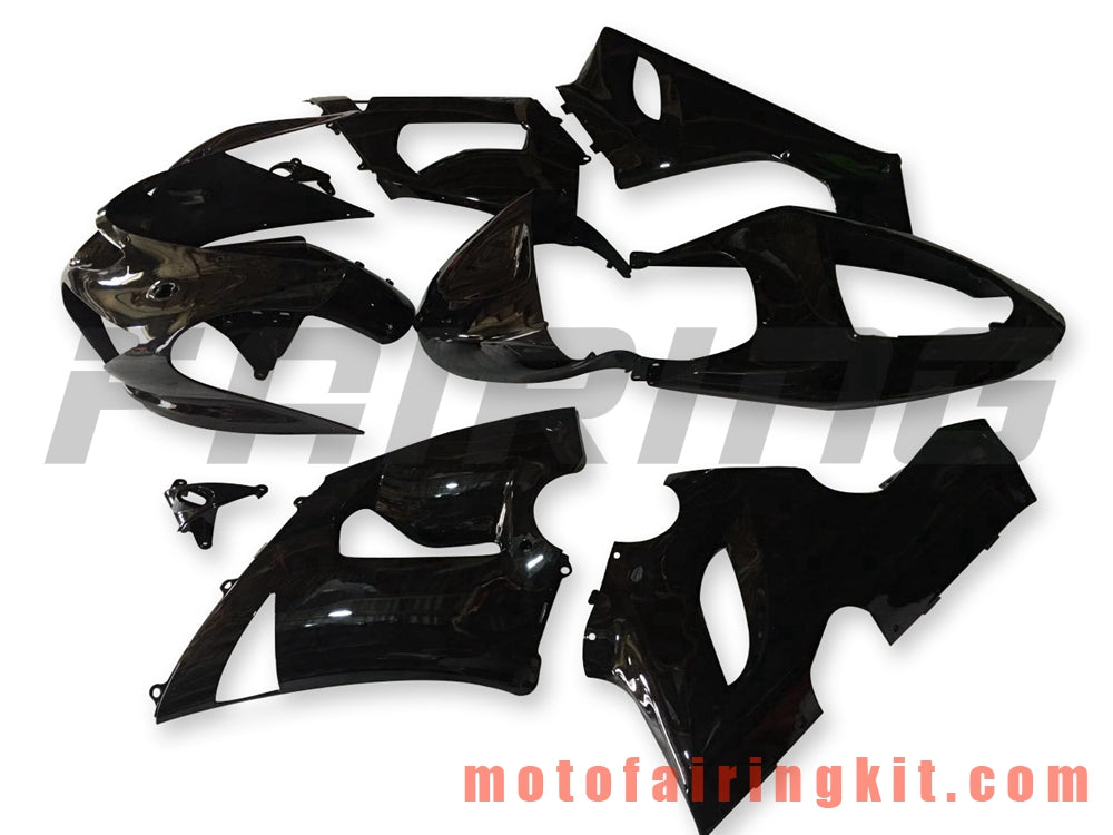 Fairing Kits Fit for ZX6R ZX-6R 636 2005 2006 ZX6R 636 05 06 Plastic ABS Injection Mold Complete Motorcycle Body Aftermarket Bodywork Frame (Black) B074