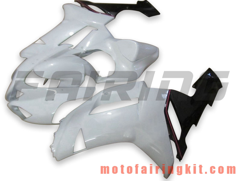 Fairing Kits Fit for ZX6R ZX-6R 636 2007 2008 ZX6R 636 07 08 Plastic ABS Injection Mold Complete Motorcycle Body Aftermarket Bodywork Frame (White & Black) B053